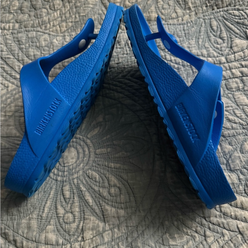 Birkenstock Gizeh EVA Sandals Scuba Blue 7 - Picture 14 of 14
